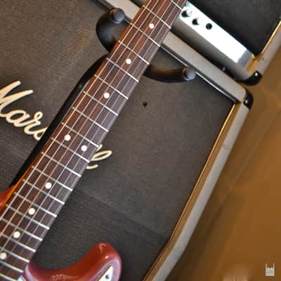 1995 Fender Stratocaster - Limited Edition Matching Headstock - Burgundy Mist image 7