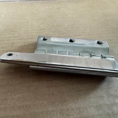 Gibson Vintage 1962 Nickel Short Maestro Tremolo Tailpiece Les Pau SG Melody Maker 1961 1963 1964 1965 1960's image 4