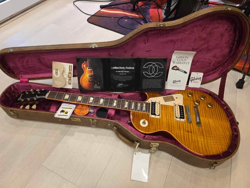 Gibson Collector Chioce 4 “Sandy” Aged Killer Flame image 1