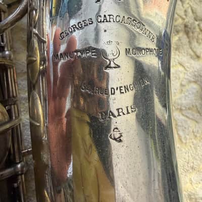Georges Carcassonne Manutype Monophone 1920-1930 - Saxophone Alto image 1