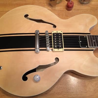 Tom DeLonge ES-333 Electric Guitar Semi Hollow body Blink 182 replica image 2