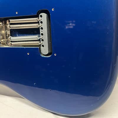 Fender Standard Stratocaster Strat Electric Guitar MIM - Made in Mexico - Electron Blue image 15