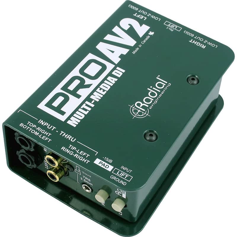 Radial Engineering ProAV2 Stereo Direct Box image 1
