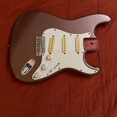 Fernandes Strat RST-40  Loaded Body - (Burgundy Mist) image 1