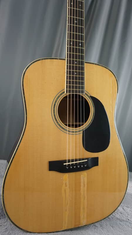 Morris 50 Special Japan Dreadnought w/ Hard Case image 1