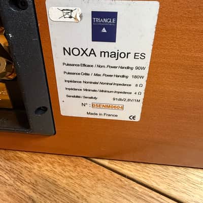 triangle Noxa Major ES speaker Center Channel France Home Theater Audiophile image 15