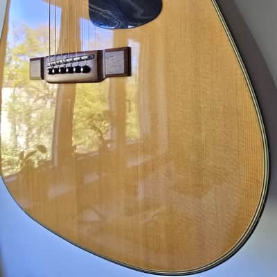 Vintage Washburn D-12CE/N 1986 MIJ Japan Electronics - Grover - MINT image 14