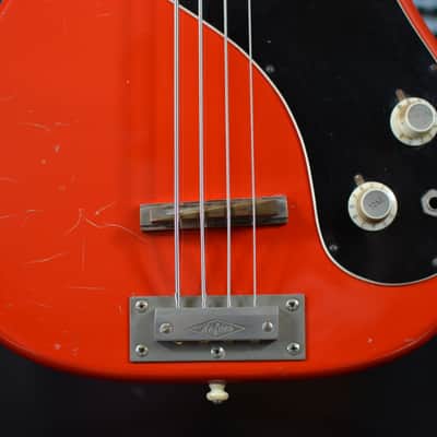 Hofner 182 Professional Bass 1962 - 1980 - Red image 4