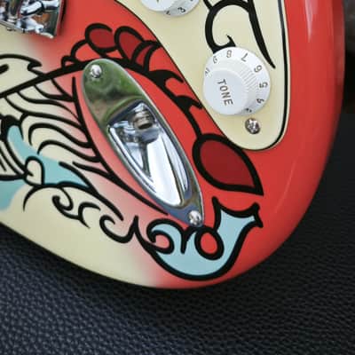 Fender Jimi Hendrix Artist Series Signature Monterey Stratocaster 2017 - 2018 - Monterey Graphic image 6