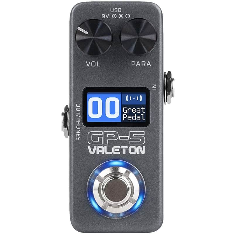 Valeton GP-5 Compact Multi-Effects Processor – SnapTone & IR Loader, 100+ Effects, Bluetooth, USB Audio Interface (Price includes the import duty to US buyer) image 1