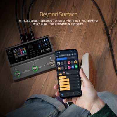 Valeton GP-180 Multi-Effects Guitar Processor with HD Modeling, 200+ Effects, Built-in Battery, IR & NAM Support, Looper, Drum Machine, USB Audio Interface image 7