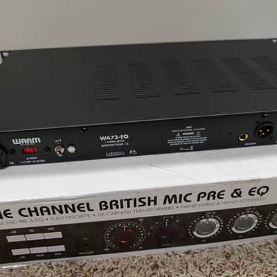 Warm Audio WA73-EQ One 1-Channel British Microphone Preamp / EQ 2018 - Present - RAF Blue Gray image 8