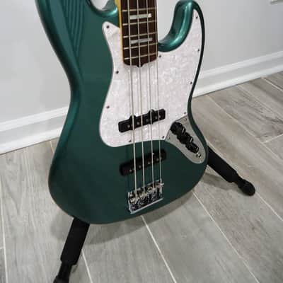 2014 Fender USA Adam Clayton Jazz Bass Sherwood Green - U2 * First Year Made image 4