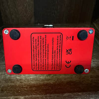 Electro-Harmonix / JHS Nano Big Muff 2 Dual Op-Amp Fuzz 2025 - Present - Red image 6