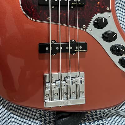 Fender Player Plus Jazz Bass Aged Candy Apple Red, Maple Fingerboard image 3