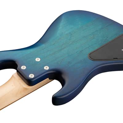 Sadowsky MetroLine 22-Fret Will Lee Bass, Red Alder Body, 5 String, Bora Blueburst Transparent Satin image 6
