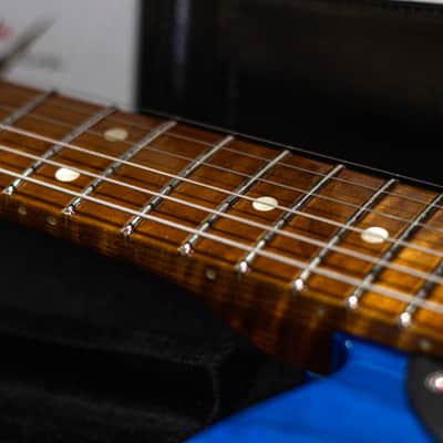 Fender CS American Custom Tele NOS 1-P R3AF MN SBT 2025 - Sapphire Blue Transparent image 24