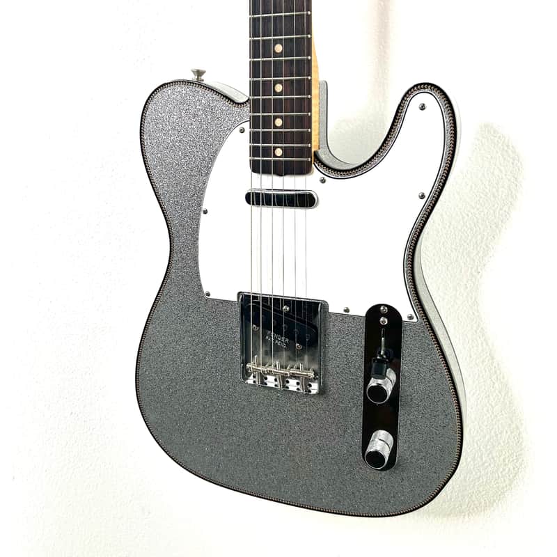 Fender Custom Shop Wildwood 10 '62 Telecaster Custom 2021 - Silver Sparkle image 1