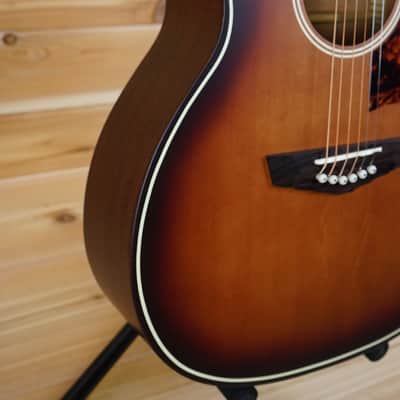 D'Angelico Premier Tammany with Electronics - Caramel Burst image 8