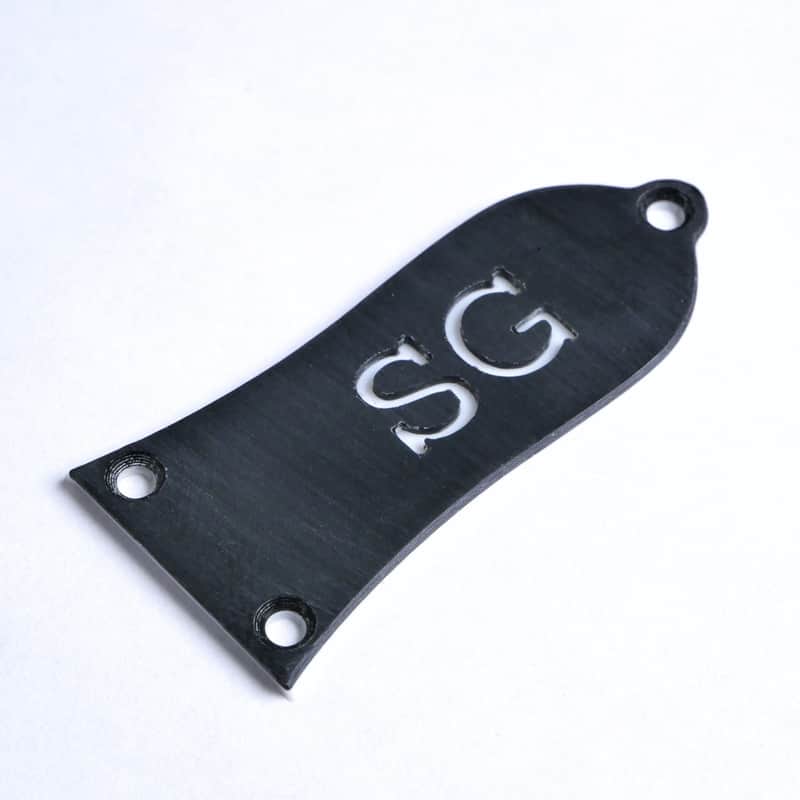 Custom Gibson SG Truss Rod Cover - SG Letters image 1