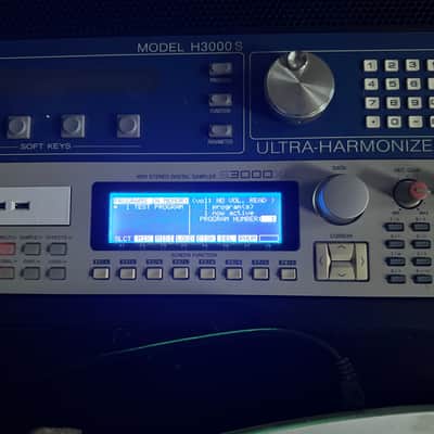 Akai S3000XL with Blue LCD Display, ZuluSCSI SD Drive, Fuse Access Mod, Fully Serviced