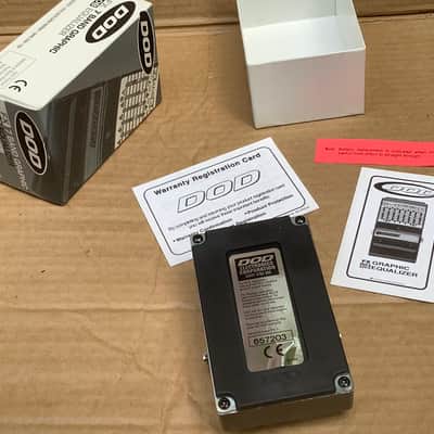 DOD Equalizer FX40B bass equalizer with orignal box image 5