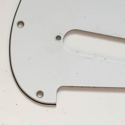 Vintage 1998 Fender Stratocaster USA MIM Pickguard 3 Ply White Relic Guitar Strat Nautral Patina image 6