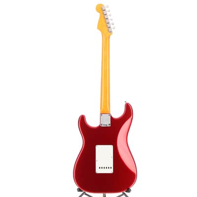 Fender Certified Pre-Owned American Vintage II 1965 Stratocaster, Round-Lam Rosewood Fingerboard, Candy Apple Red (N13) (53965) image 6