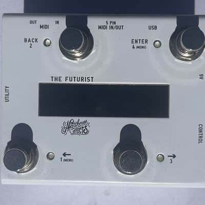 Matthews Effects The Futurist MIDI Controller 2022 - White (smallest midi controller) image 2