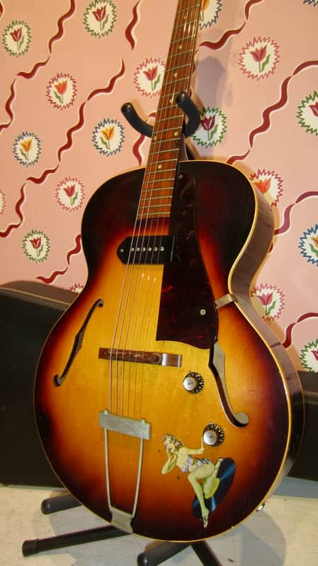 Vintage 1956 Gibson ES-125 Hollowbody Archtop Electric - Sunburst image 1