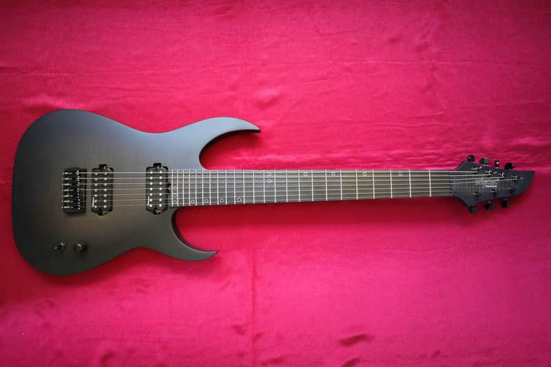 Schecter Keith Merrow KM-7 MK-III Legacy 2023 - Present - Transparent Black Burst image 1
