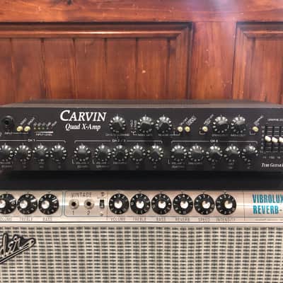 Carvin Quad X-Amp Stereo Tube Preamp image 1
