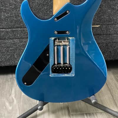 Rare Yamaha Pacifica 1221 1990s - Bill Leverty from Firehouse model in Metallic blue image 5