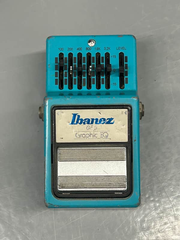 Ibanez GE9 Graphic EQ 1980s - Blue image 1