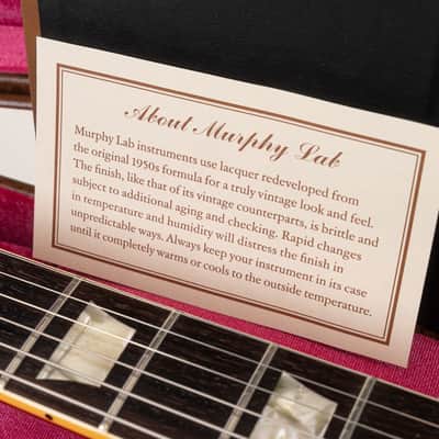 Gibson Custom Shop 1959 Les Paul Standard Reissue VOS Electric Guitar, Rosewood Fingerboard, Iced Tea Burst image 24