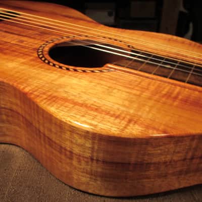Iseman 'Style 1' Koa Weissenborn - Hawaiian Lap Steel Guitar image 4