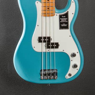 Fender Player II Precision Bass - Aquatone Blue w/Maple image 2