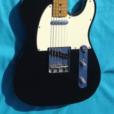 Fender Telecaster 1974 Black Maple Neck Ash Body image 1