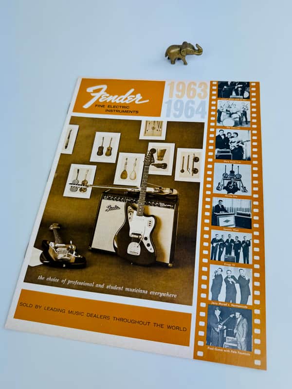 Fender Fine Electric Instruments Catalog – Original Factory Issue 1963-1964 image 1