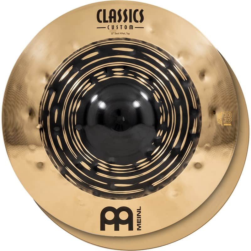 Meinl 15" Classics Custom Dual Hi-Hat Cymbals (Pair) image 1