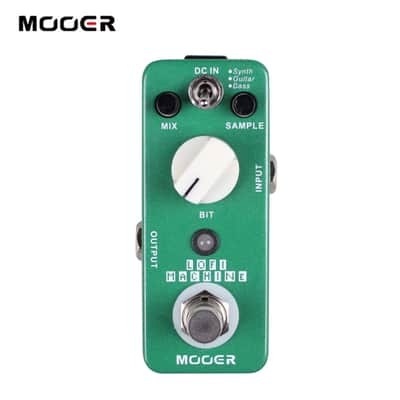 Mooer LoFi Machine Sample Reducing Digital Pedal  True Bypass Free Shipment,price include the import duty for US buyer
