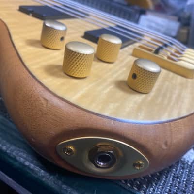 2006 Schecter Diamond Series Stiletto Custom-5 - Lefty - Includes Soft Case! image 11