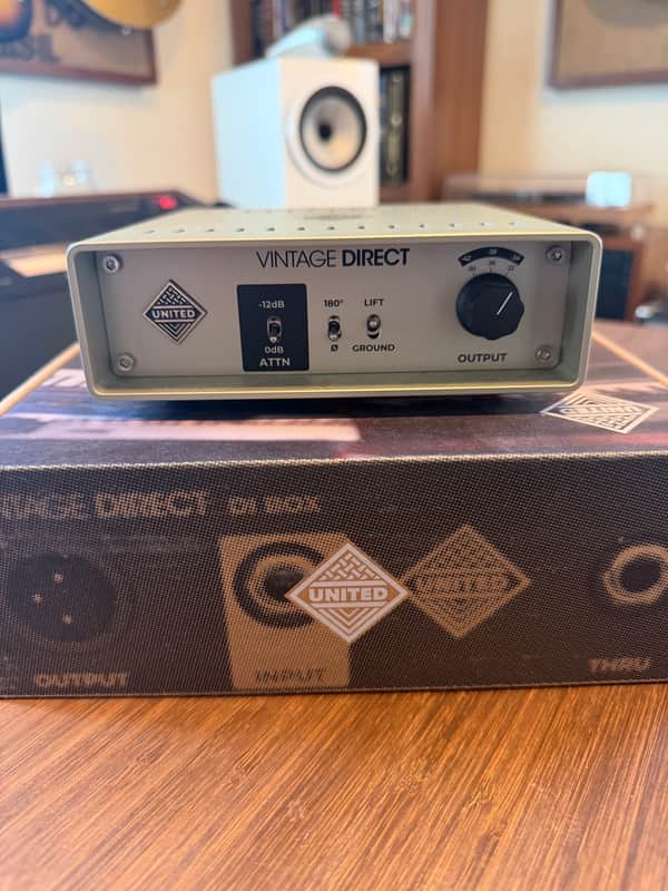 United Studio Technologies Vintage Direct Box 2024 - Silver image 1