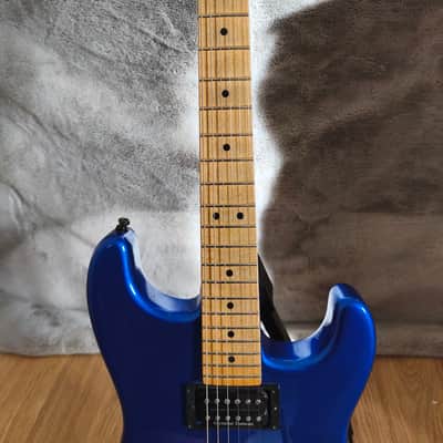Charvel USA San Dimas Style 1 HH 2008 Candy Blue w/Hardshell Case image 19