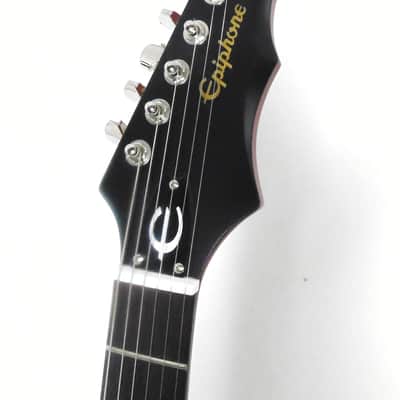 Epiphone   Wilshire Worn Red 66 Electric Guitar EPI-311671243 Worn Red image 2