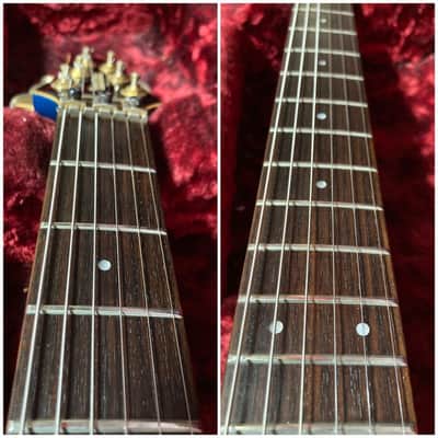 FERNANDES APG-80 Blue Burst Made in Japan 1990s Electric Guitar Used image 7