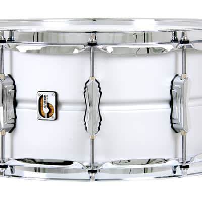 British Drum Company Aviator 14x6.5" 10-Lug Seamless Aluminum Snare Drum. New with Full Warranty! image 1