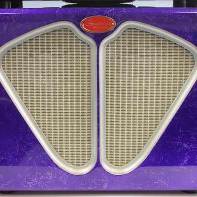 Speedster Deluxe 25 watt Amp Head & Cab - 90s Purple **Serviced & Ready to go** image 6
