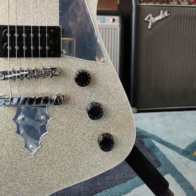Ibanez Iceman Paul Stanley Signature PS60-SSL 2024 - Silver Sparkle image 8