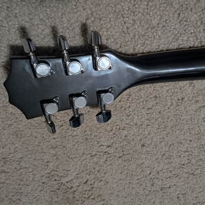 Vintage Cort Les Paul 1980's - Silver Burst Guitar with Hard Case image 4